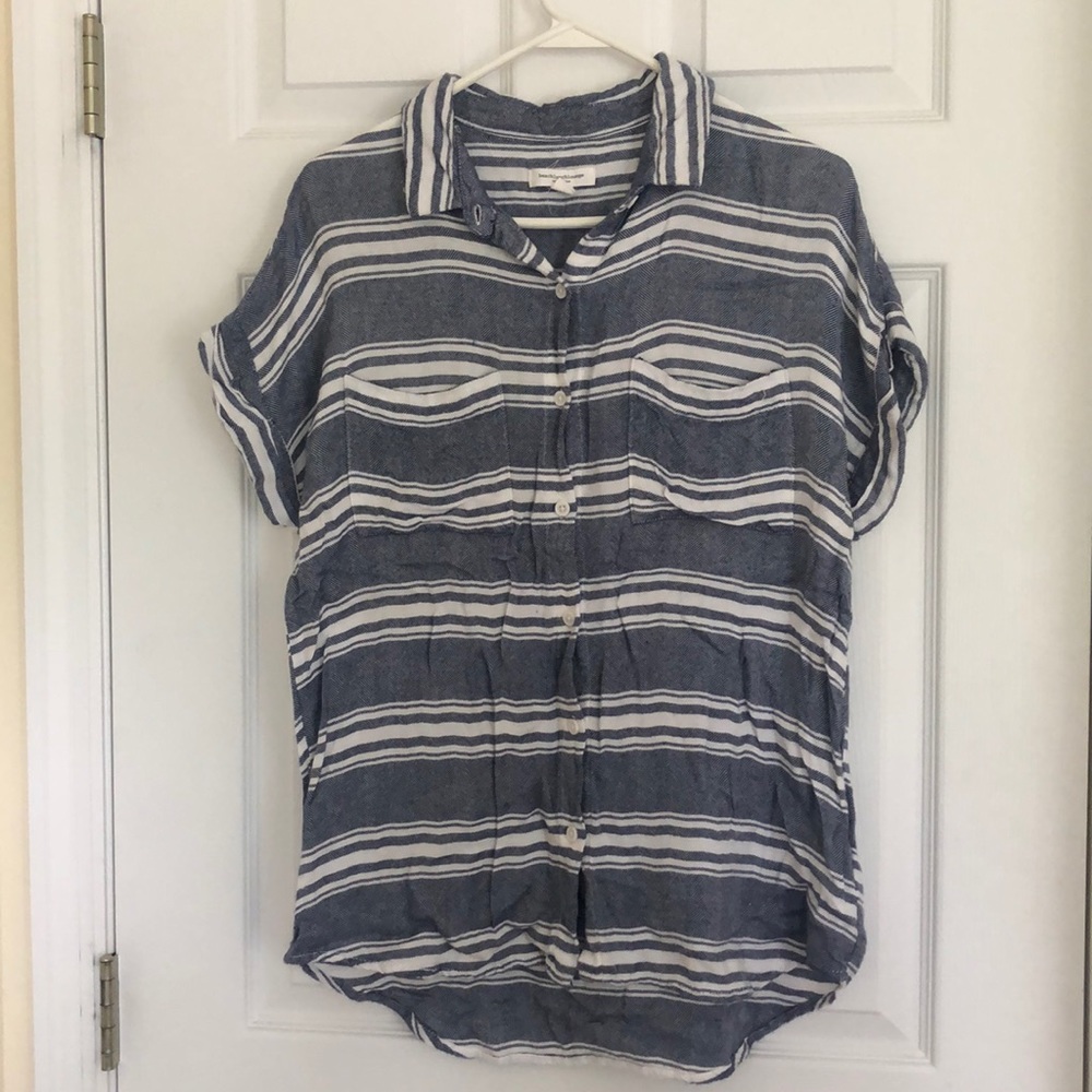 beachlunchlounge button-down tee